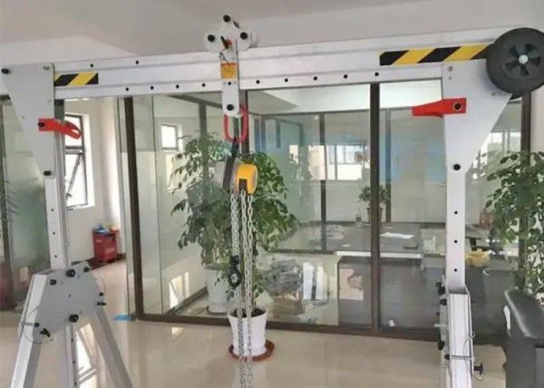 Ton Portable Foldable Aluminum Gantry Crane Krc