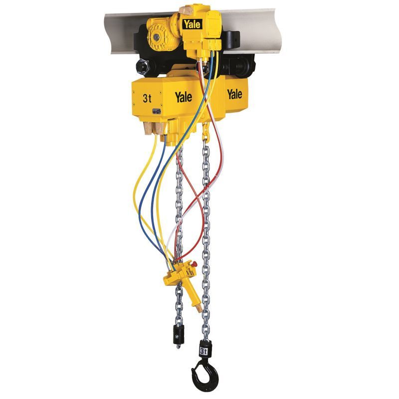 Yale CPA Pneumatic Chain Hoist Integrated Chain Block4