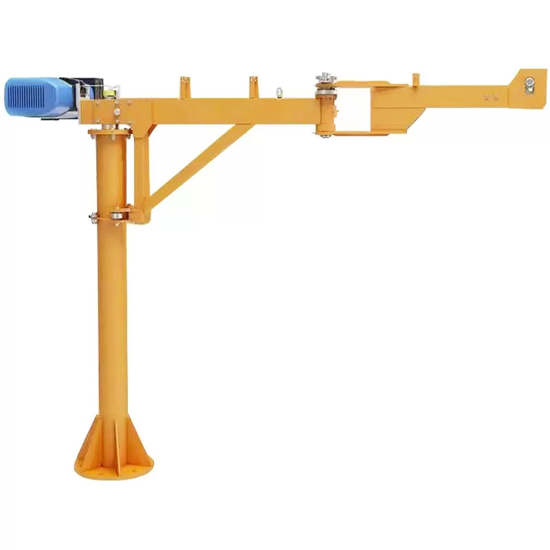 Wall-mounted jib crane