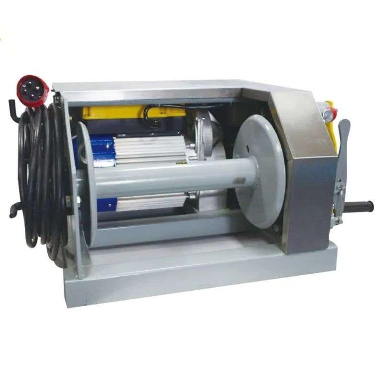 Electric wire rope winch