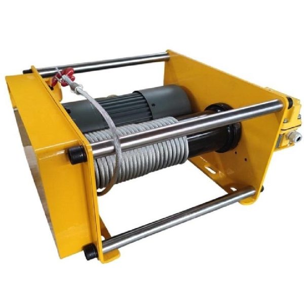 Intelligent servo motor winch