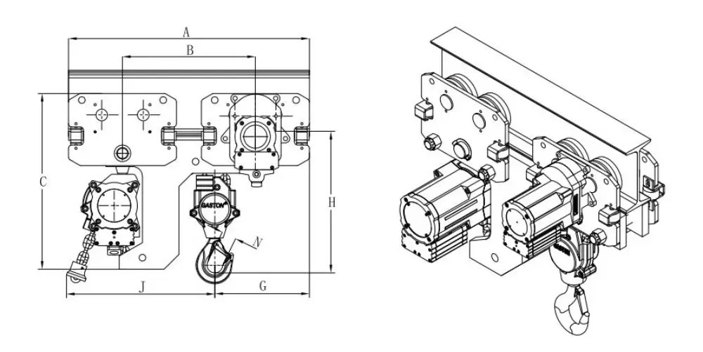 Equipamento de elevação pneumática