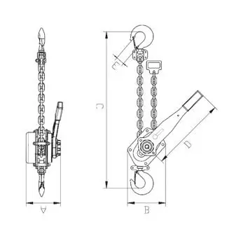 VA Type Hand Lever Hoist