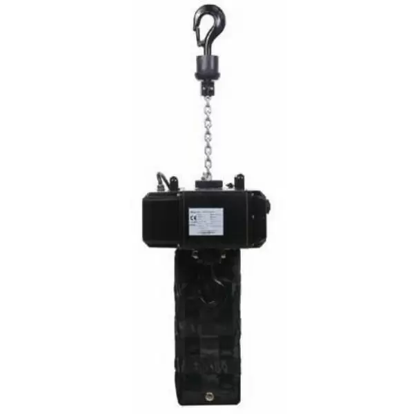 Stage rigging electric hoists