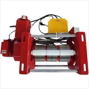 Electric vertical lifting winch