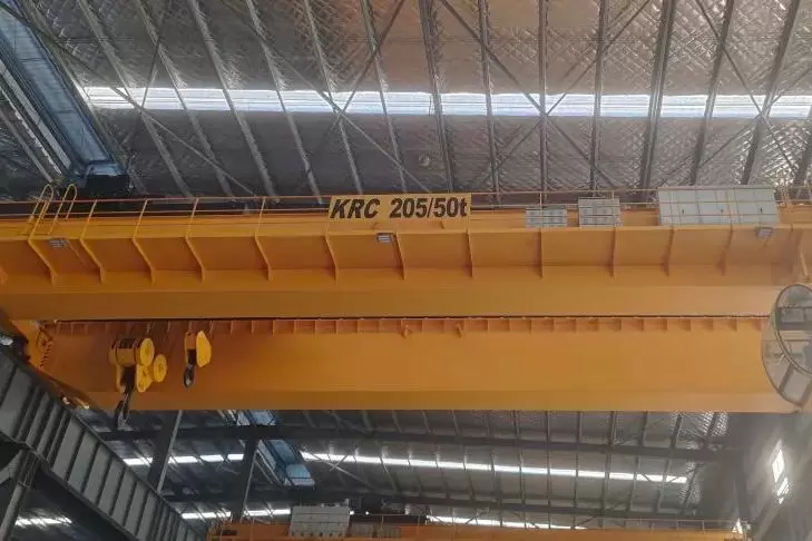 205T Brückenkran für Stahlwerk