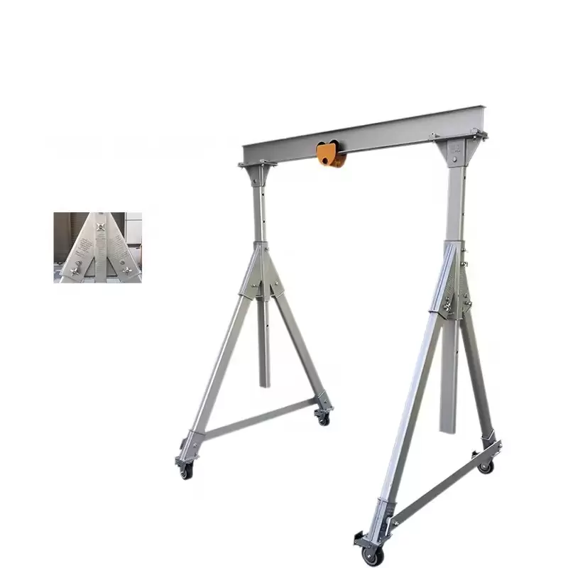 3 Ton Portable Aluminum Alloy Gantry Crane