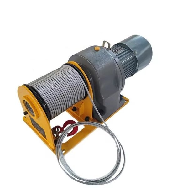 Compact Industrial Wire Rope Winch