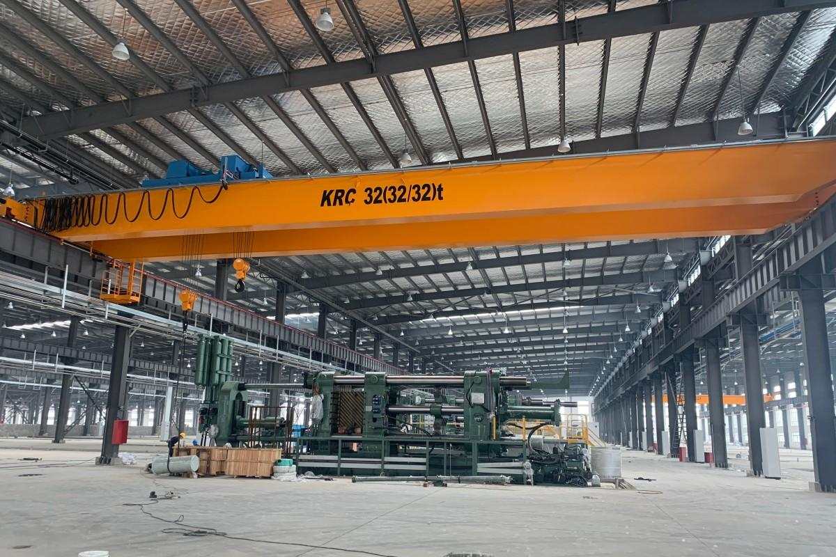 Die Casting Factory Crane Installation