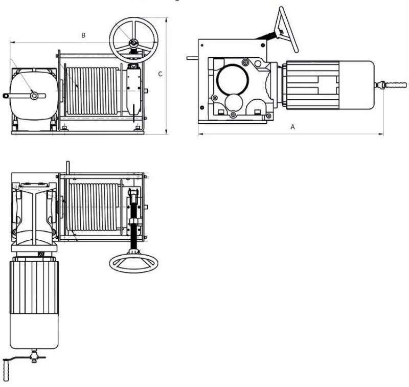 Efficient Marine Winch