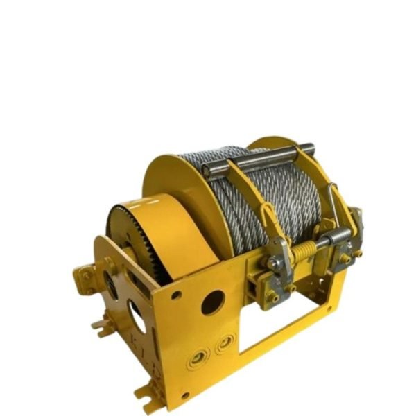 Hand-Cranked Dual-Speed Winch