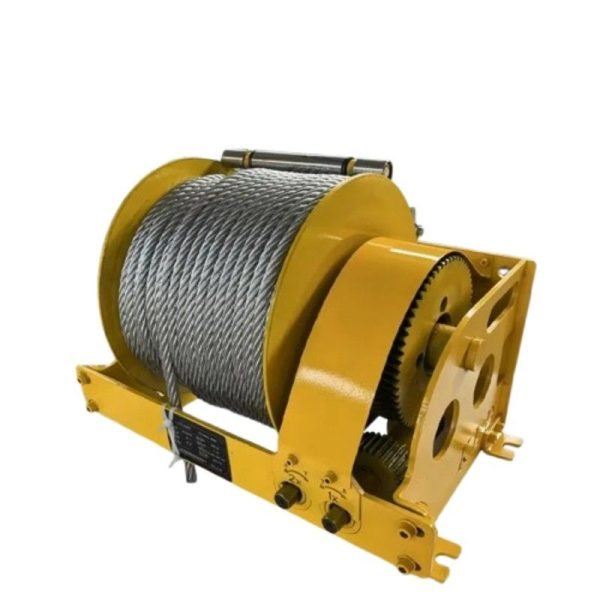 Hand-Cranked Dual-Speed Winch