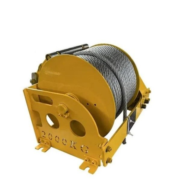 Hand-Cranked Dual-Speed Winch