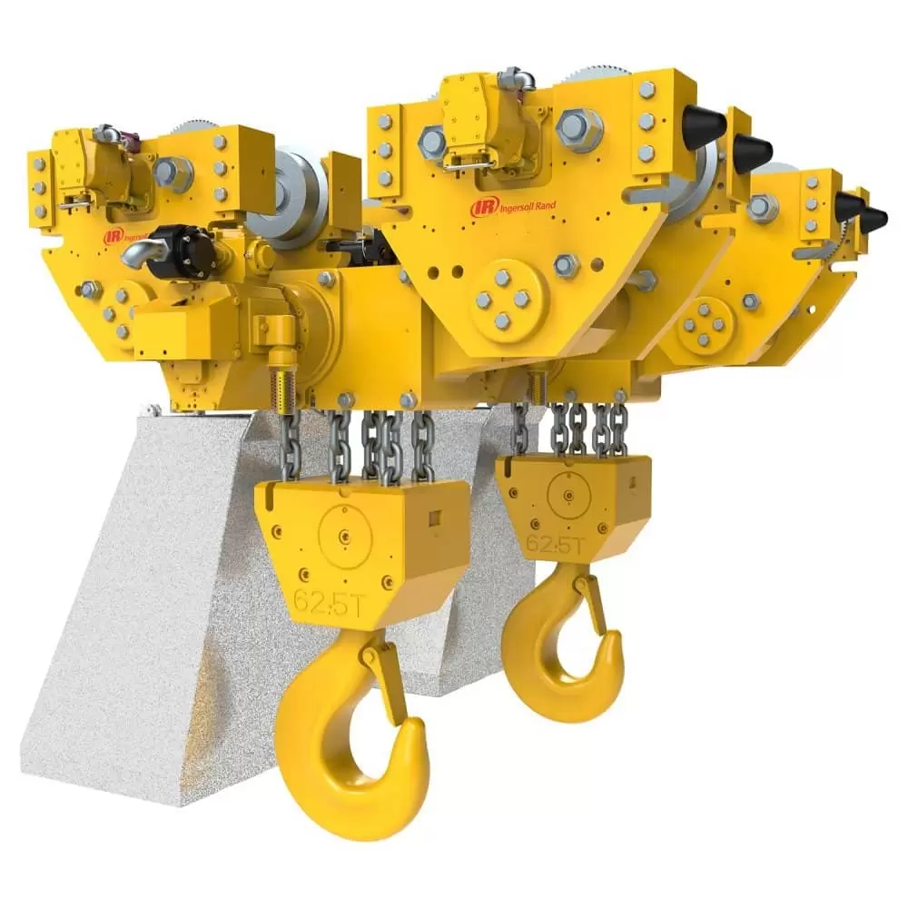 62T Ingersoll Rand Liftchain Drucklufthebezeug für BOP-Handhabungssysteme​
