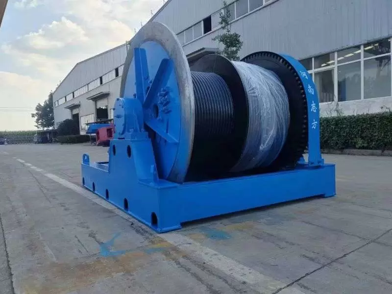 Slow Speed Winch To Pakistan