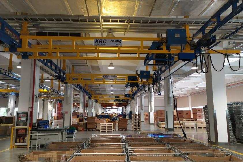 KRC KBK Light Crane System Actual Cases (1)