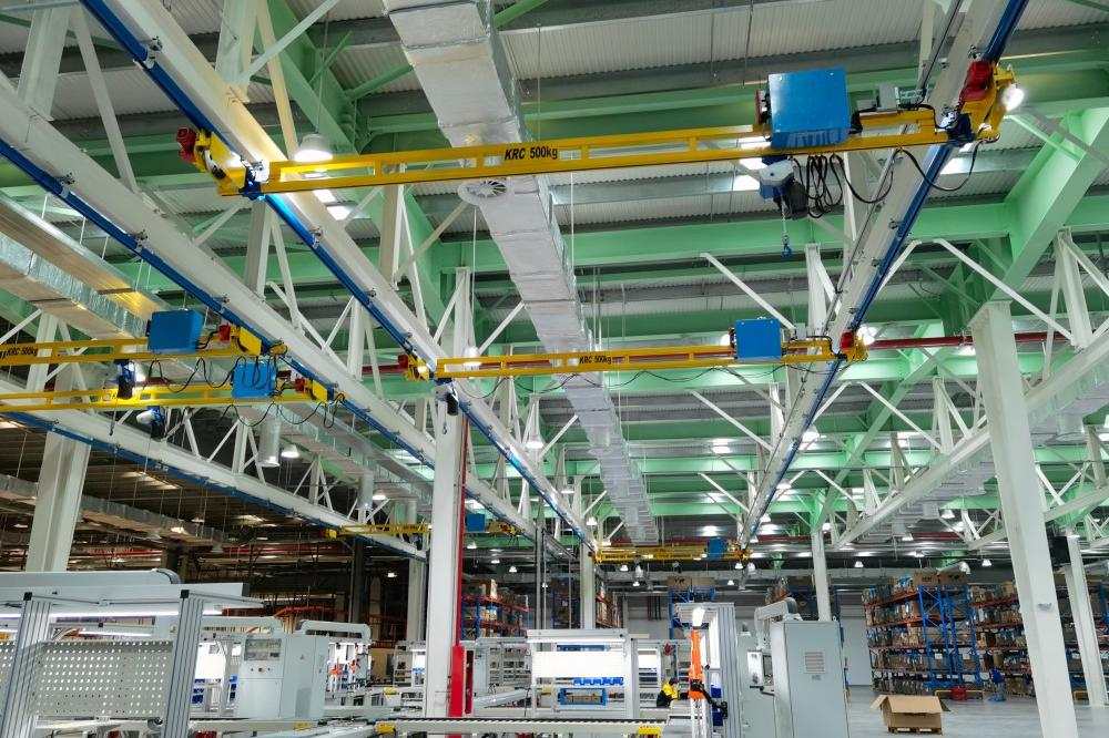 KRC KBK Light Crane System Actual Cases (15)
