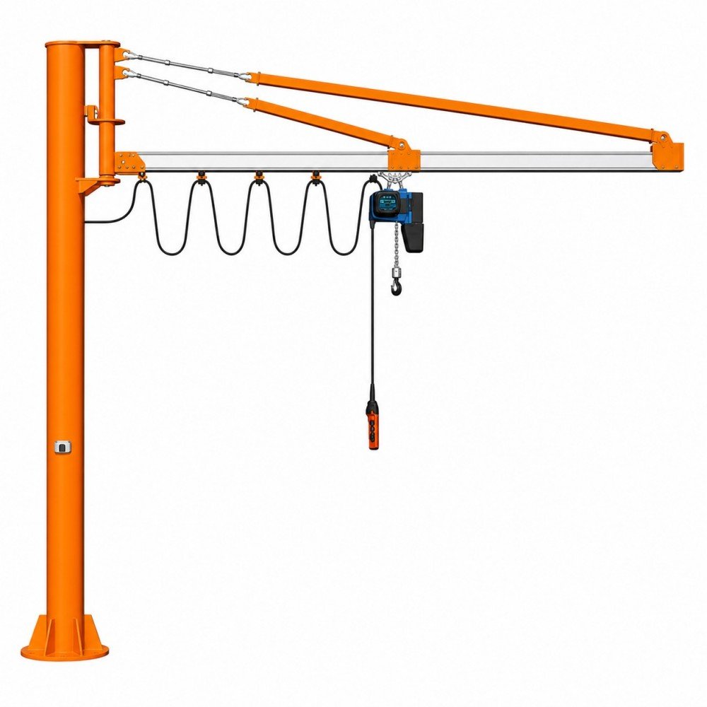 LS Aluminum Alloy Rail Slewing Jib