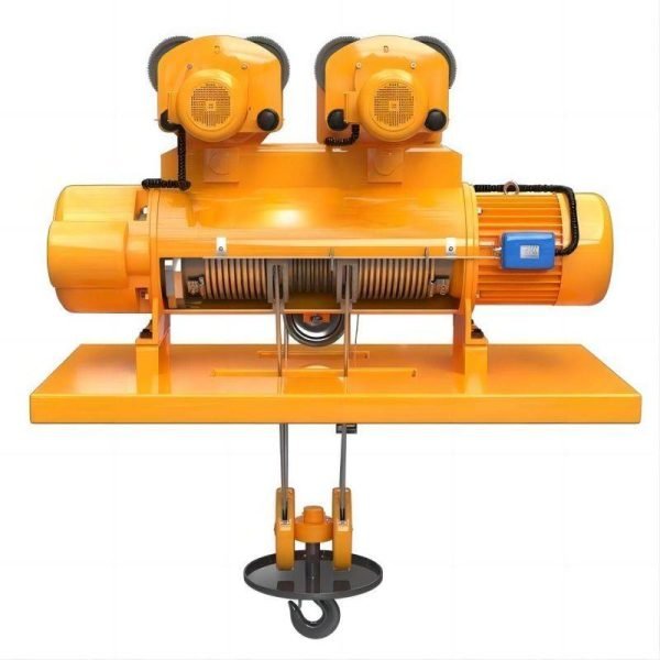 Rope electric hoist for metallurgy