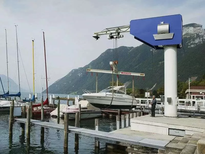Port Jib Crane - Marine Crane for Heavy Load Handling - Image 4