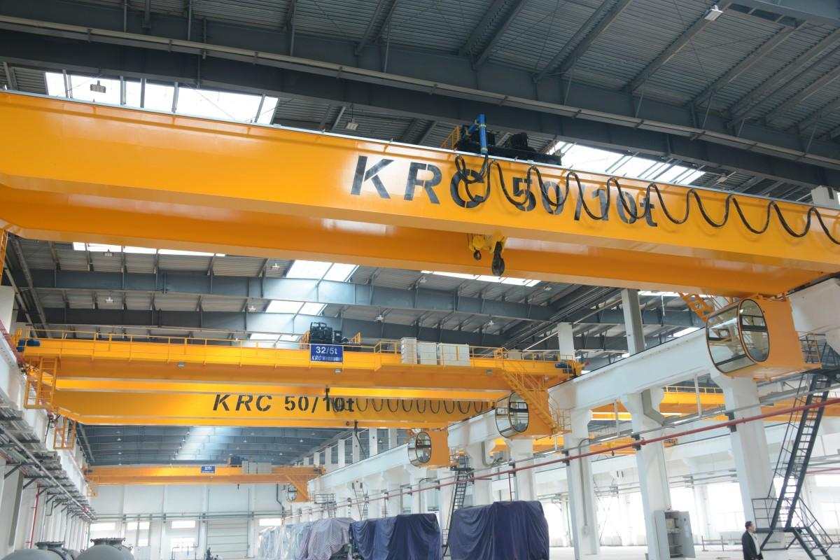 50t double girder crane shipyard use site