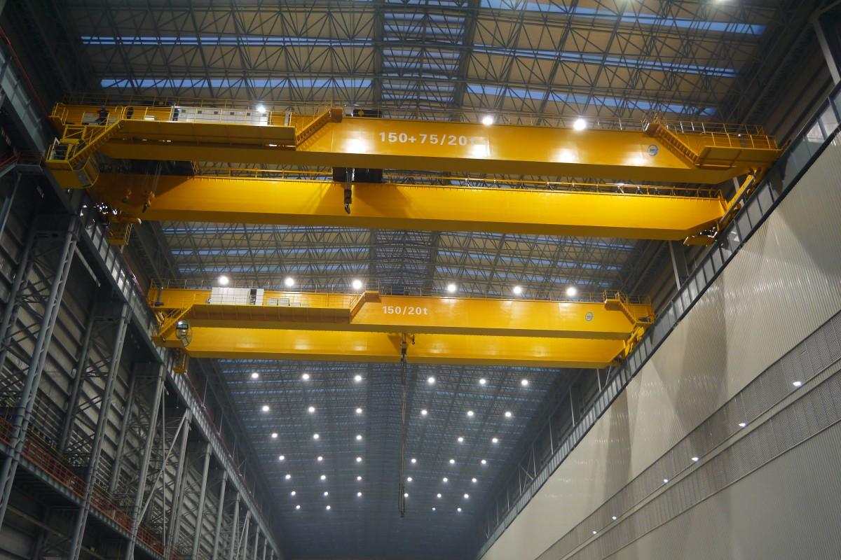 Wuhan Shipyard Double Girder Crane